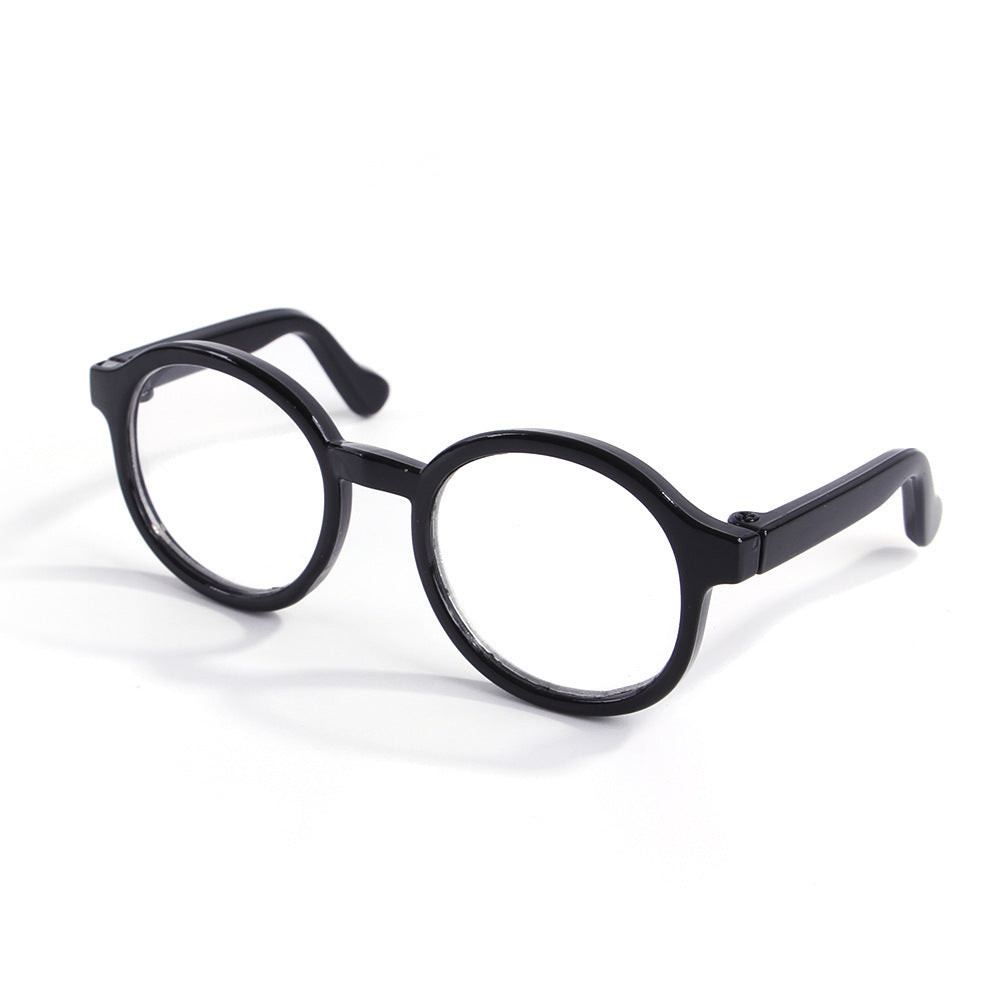 Plastic Transparent Cat Glasses